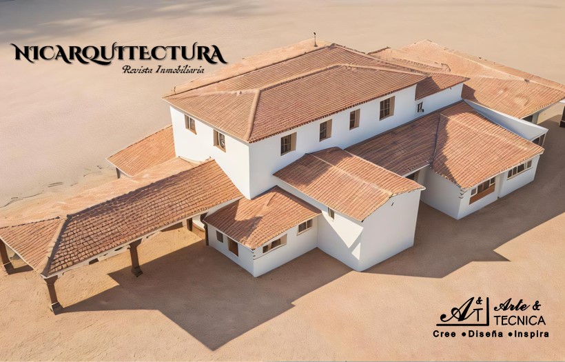 Cambio de estilo en vivienda suburbana, de moderna a neoclásica