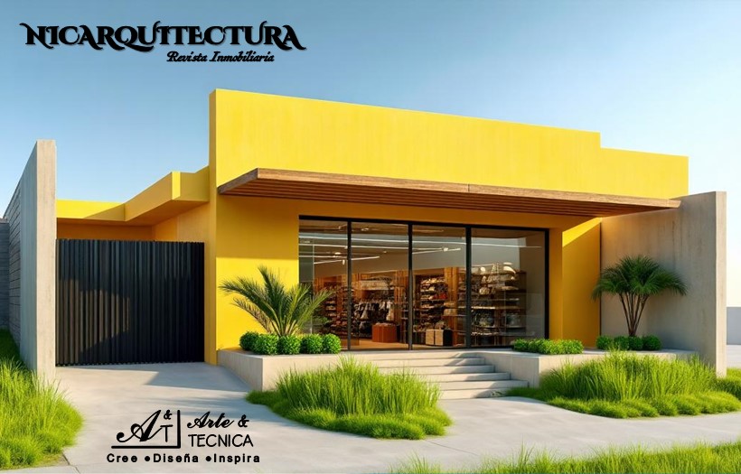 Instalación de pisos de resina espoxica residencial decorativa en comercio en Managua, Nicaragua