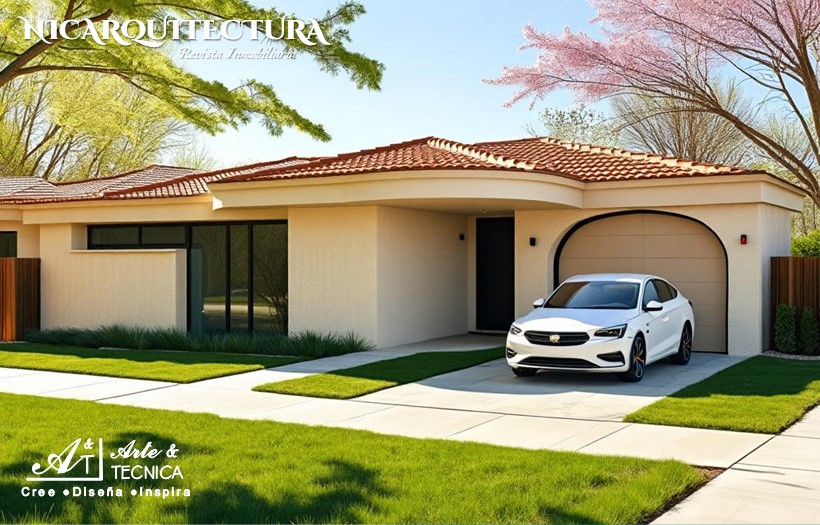 Instalación de grama artificial en residencia en Rivas, Nicaragua