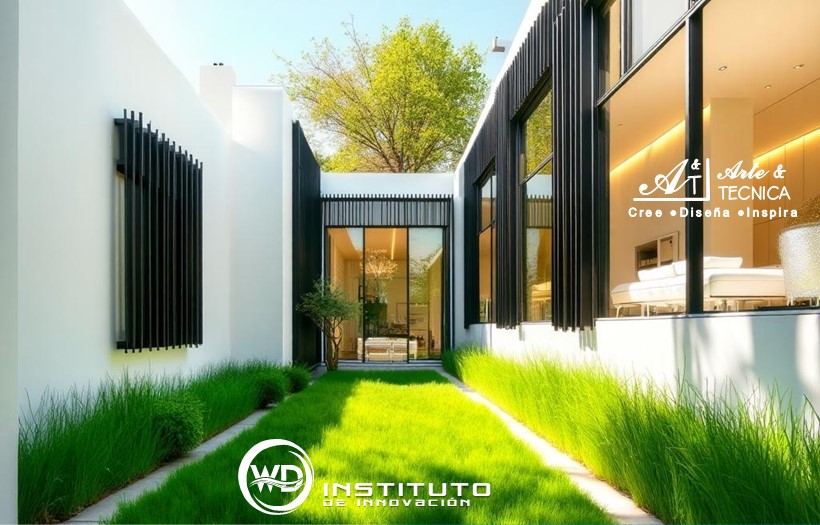 Instalación de grama artificial en residencia en Matagalpa, Nicaragua