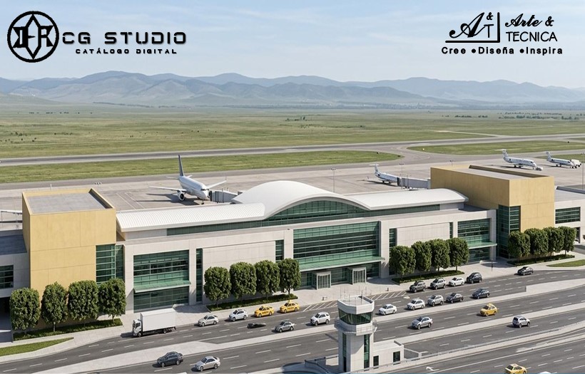 Instalacion de sistema termoacustico, muro cortina, techoas autoportantes con aislamiento en terminal aerea de Nicaragua