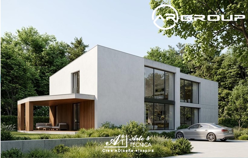 Instalación de sistema de climatizacion automatizado con Mini VRF en residencia en Ticuantepe, Nicaragua