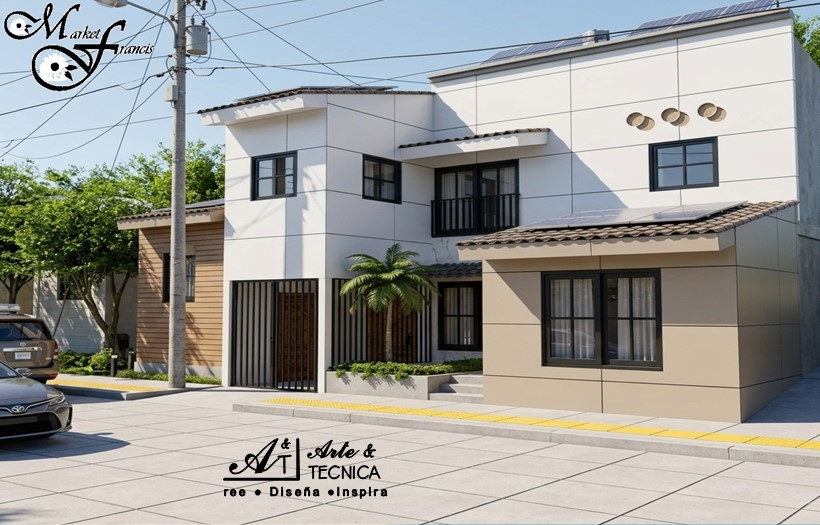 Instalación de estructura y cubierta de techos de tejas asfalticas termicas shingle en Managua, Nicaragua