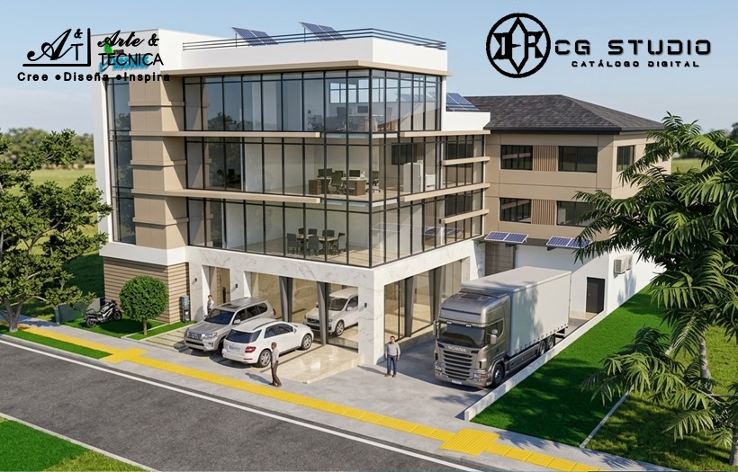 Caso de Éxito: Sistema Integral de Control de aceso y seguridad con videoportero, camaras de seguridad y alarma interna en edificio corporativo de 1,000 m2 en Managua , Nicaragua