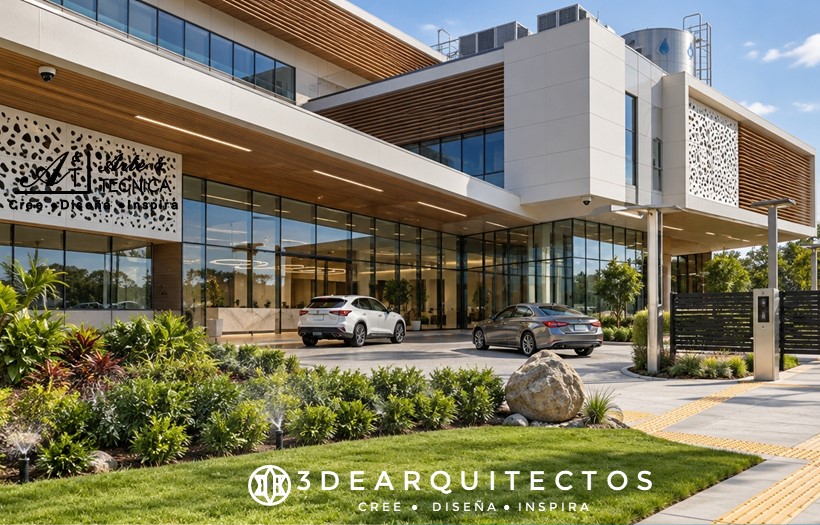 Caso de Éxito: Diseño integral arquitectura, ingenieria, sostenibilidad y autoatizacion de Hospital en Managua, Nicaragua